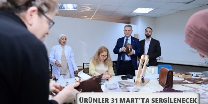 İlkadım’da Atık Malzemeler El Emeğine Dönüşüyor